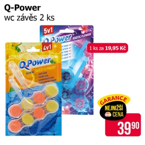 Sleva na produkty Q-Power