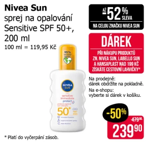 Sleva na produkty Nivea
