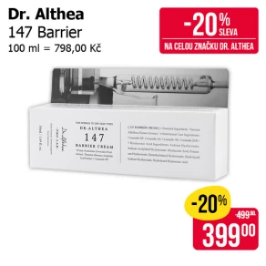 Sleva na produkty Dr. Althea