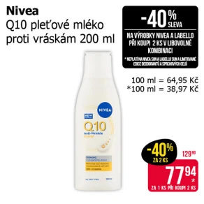 Sleva na produkty Nivea
