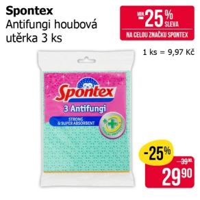 Sleva na produkty Spontex