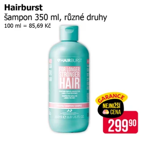 Sleva na produkty Hairburst