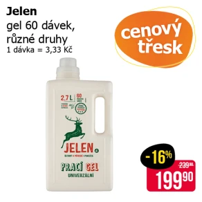 Sleva na produkty Jelen