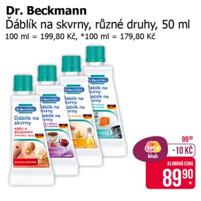 Sleva na produkty Dr. Beckmann