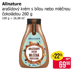 Sleva na produkty Allnature