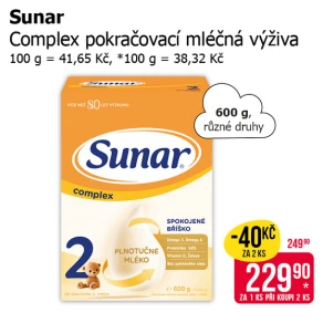 Sleva na produkty Sunar