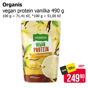 Sleva na produkty Organis