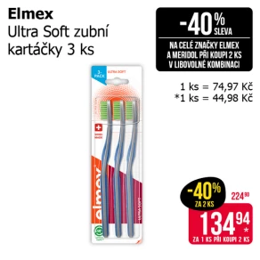 Sleva na produkty Elmex