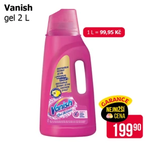 Sleva na produkty Vanish