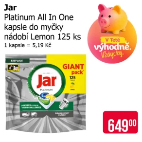 Sleva na produkty Jar