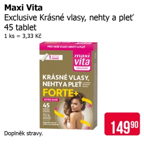 Sleva na produkty Maxi Vita