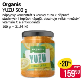 Sleva na produkty Organis