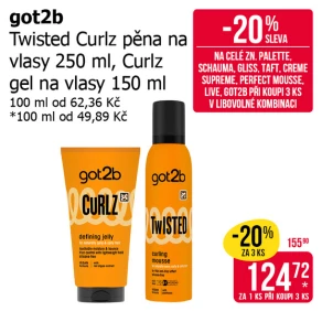 Sleva na produkty got2b