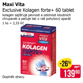 Sleva na produkty Maxi Vita