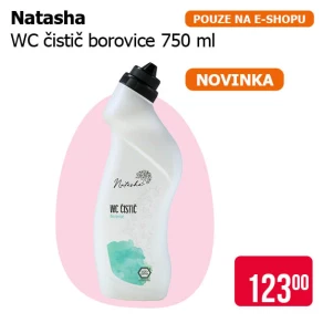 Natasha WC čistič borovice 750 ml