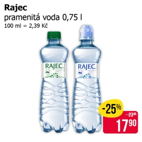 Sleva na produkty Rajec