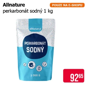 Allnature - Perkarbonát sodný 1 kg