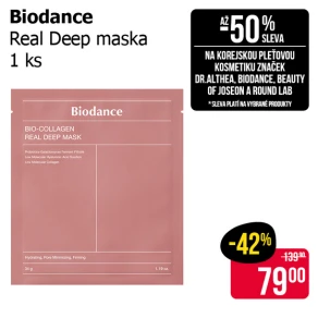 Sleva na produkty Biodance