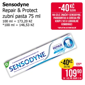 Sleva na produkty Sensodyne