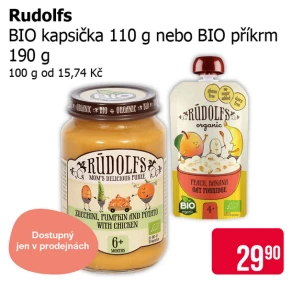 Sleva na produkty Rudolfs