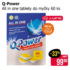 Sleva na produkty Q-Power