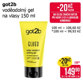 Sleva na produkty got2b