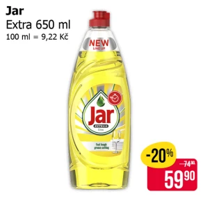 Sleva na produkty Jar