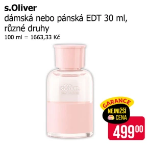 Sleva na produkty S.OLIVER