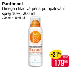 Sleva na produkty Panthenol