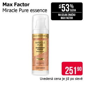 Sleva na produkty Max Factor