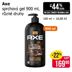 Sleva na produkty AXE