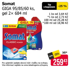 Sleva na produkty Somat