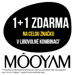 Akce 1+1 zdarma na celou značku Mooyam při koupi 2 ks v libovolné kombinaci