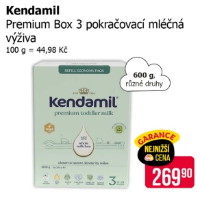 Sleva na produkty Kendamil