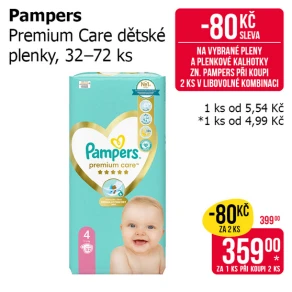 Sleva na produkty Pampers