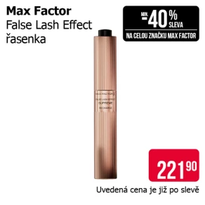 Sleva na produkty Max Factor