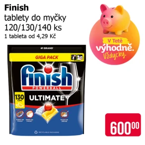Sleva na produkty Finish