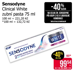 Sleva na produkty Sensodyne