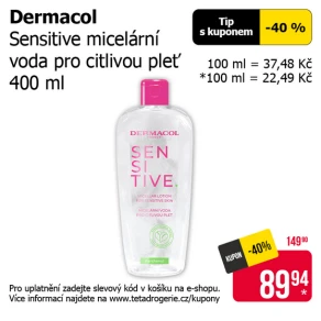 Sleva na produkty Dermacol