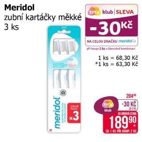 Sleva na produkty Meridol