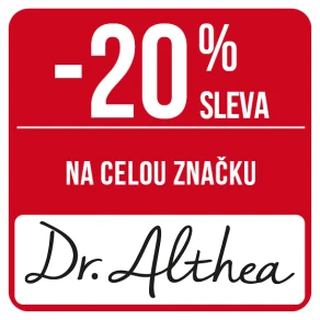 Sleva 20 % na celou značku Dr. Althea