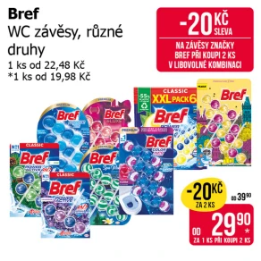 Sleva na produkty Bref