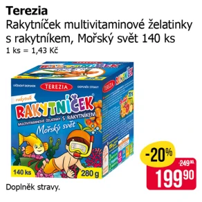 Sleva na produkty Terezia