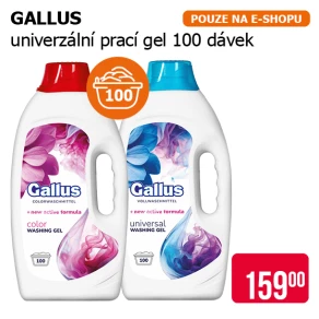 Gallus - Prací gel 100 PD, mix variant