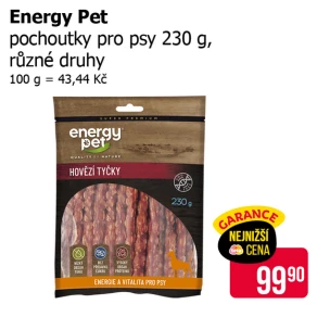 Sleva na produkty Energy Pet