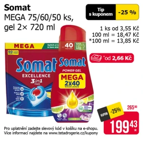 Sleva na produkty Somat