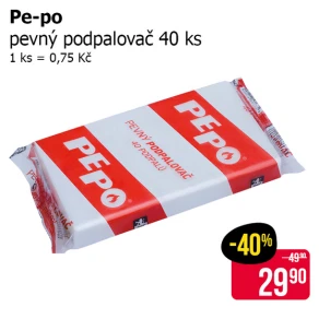 Sleva na produkty PE-PO