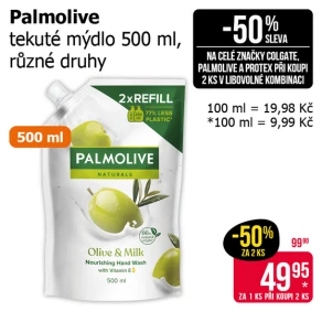 Sleva na produkty Palmolive