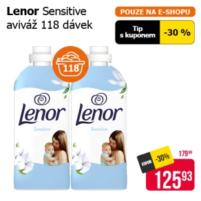 Lenor - Sensitive Aviváž 118 PD