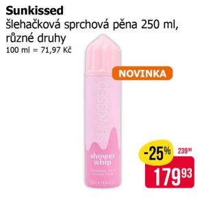 Sleva na produkty Sunkissed